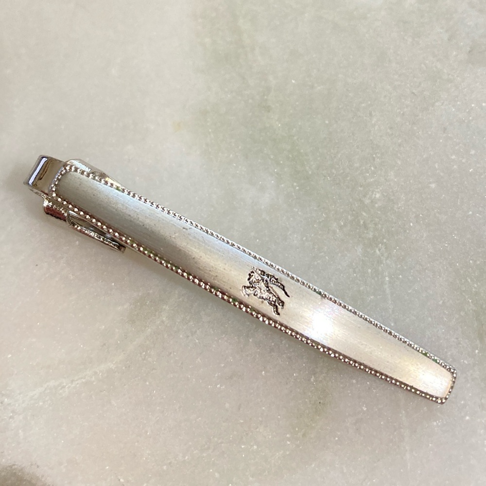 Vintage Burberry Tie Clip - Picture 1 of 6